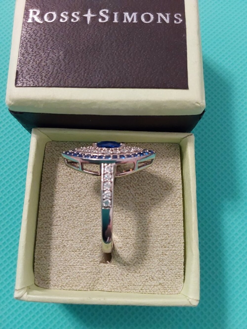 EVIL EYE RING ROSS SIMONS JEWELRY 2015 GORGEOUS - Picture 11 of 15